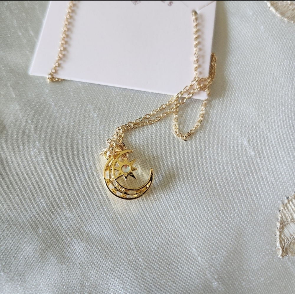 Sun & Moon Necklace - Picture 7 of 9
